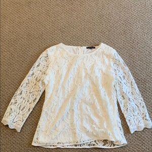 Adrianna Papell white shirt